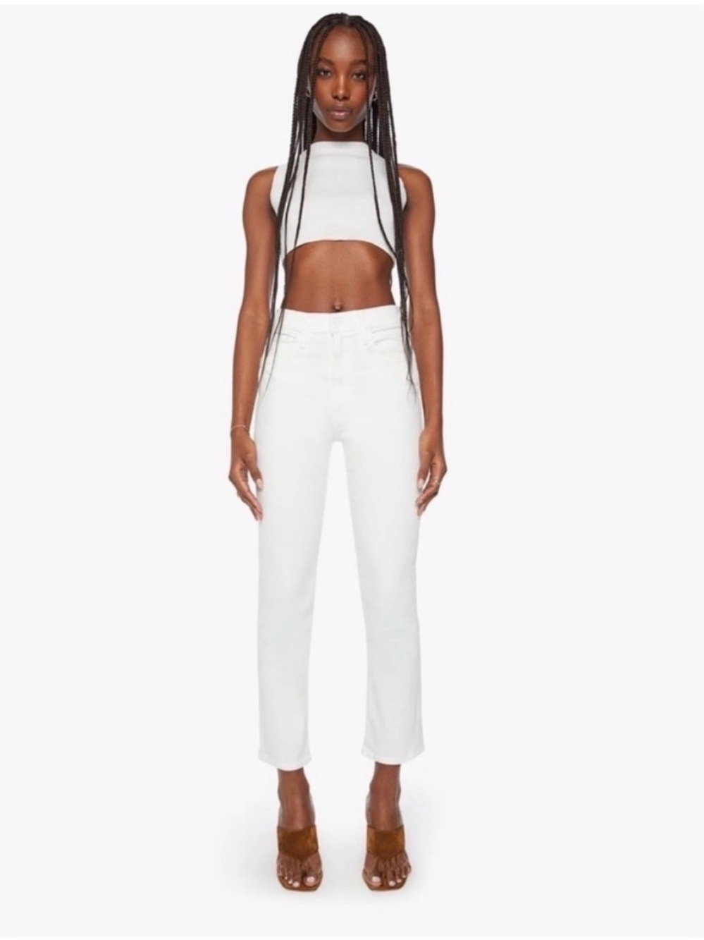MOTHER High waisted Rider Ankle Fairest of Them All Size 28 NWT